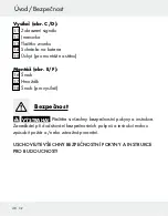 Preview for 50 page of Silvercrest Z31370A Operation And Safety Notes