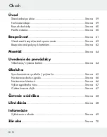 Preview for 60 page of Silvercrest Z31370A Operation And Safety Notes