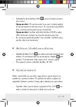 Предварительный просмотр 25 страницы Silvercrest Z31436 Operation And Safety Notes