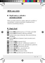 Предварительный просмотр 29 страницы Silvercrest Z31436 Operation And Safety Notes