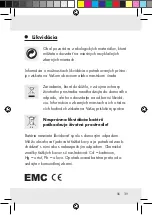 Предварительный просмотр 39 страницы Silvercrest Z31436 Operation And Safety Notes