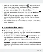 Предварительный просмотр 37 страницы Silvercrest Z31437 Operation And Safety Notes