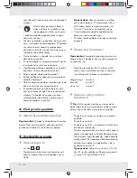 Предварительный просмотр 20 страницы Silvercrest Z31439A Operation And Safety Notes