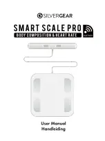 Silvergear SMART SCALE PRO User Manual preview