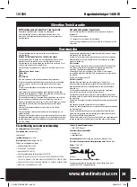 Предварительный просмотр 39 страницы Silverline 101389 Manual