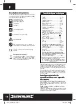 Предварительный просмотр 11 страницы Silverline 102377 Operating Instructions Manual