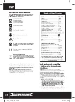 Preview for 23 page of Silverline 102377 Operating Instructions Manual