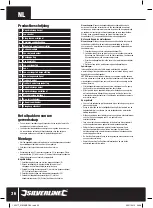 Preview for 37 page of Silverline 102377 Operating Instructions Manual