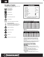 Preview for 4 page of Silverline 103597 Manual