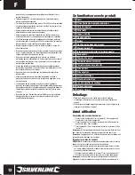 Preview for 12 page of Silverline 103597 Manual