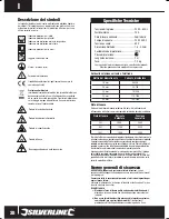 Предварительный просмотр 28 страницы Silverline 103597 Manual