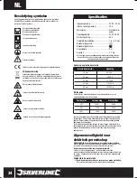 Предварительный просмотр 34 страницы Silverline 103597 Manual