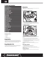 Предварительный просмотр 6 страницы Silverline 124799 Original Instructions Manual