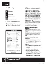 Preview for 4 page of Silverline 125554 Instruction Manual