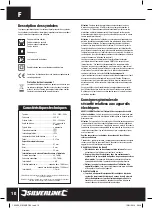 Предварительный просмотр 10 страницы Silverline 125554 Instruction Manual