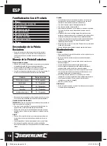 Предварительный просмотр 19 страницы Silverline 126499 Manual