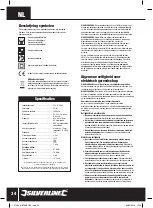 Preview for 34 page of Silverline 127569 Manual