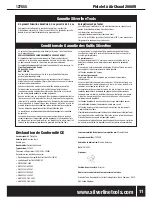 Preview for 12 page of Silverline 127655 Instructions Manual