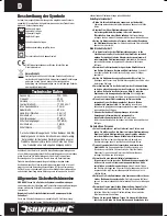 Preview for 12 page of Silverline 128891 Manual