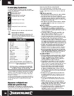 Preview for 24 page of Silverline 128891 Manual