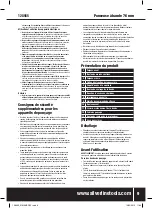 Предварительный просмотр 10 страницы Silverline 128965 Instruction Manual