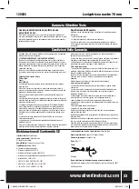 Предварительный просмотр 24 страницы Silverline 128965 Instruction Manual