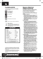 Preview for 25 page of Silverline 128965 Instruction Manual