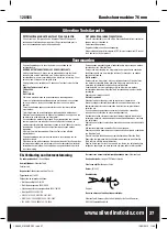 Preview for 28 page of Silverline 128965 Instruction Manual