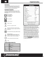 Preview for 4 page of Silverline 129659 Manual