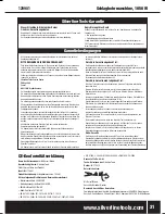 Preview for 21 page of Silverline 129901 Manual