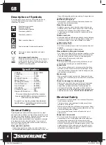 Preview for 4 page of Silverline 1400W Pressure Washer Manual
