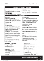 Preview for 11 page of Silverline 1400W Pressure Washer Manual