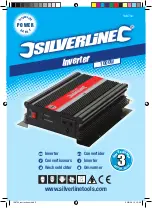 Предварительный просмотр 1 страницы Silverline 168754 Manual