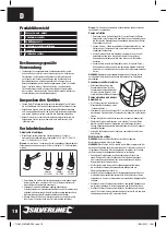 Preview for 18 page of Silverline 171682 Original Instructions Manual