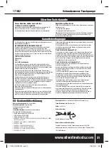 Предварительный просмотр 21 страницы Silverline 171682 Original Instructions Manual