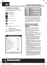 Preview for 22 page of Silverline 171682 Original Instructions Manual