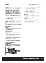 Предварительный просмотр 31 страницы Silverline 171682 Original Instructions Manual