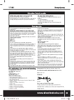 Предварительный просмотр 39 страницы Silverline 171682 Original Instructions Manual