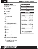 Предварительный просмотр 34 страницы Silverline 178555 Original Instructions Manual