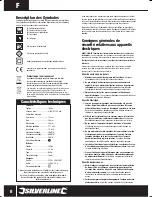 Предварительный просмотр 8 страницы Silverline 18V User Manual