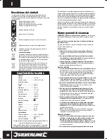 Preview for 20 page of Silverline 18V User Manual