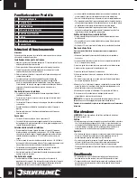 Preview for 22 page of Silverline 18V User Manual