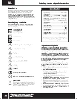 Предварительный просмотр 34 страницы Silverline 200A MMA Inverter Arc Welder Kit Original Instructions Manual