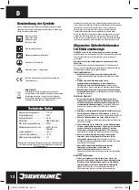 Preview for 13 page of Silverline 204757 Manual