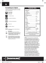 Preview for 16 page of Silverline 236447 Manual