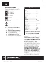 Предварительный просмотр 34 страницы Silverline 236447 Manual