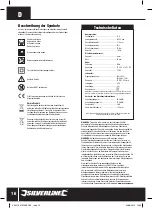 Preview for 16 page of Silverline 236576 Manual