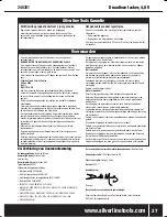 Preview for 27 page of Silverline 240361 Instructions Manual