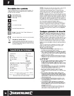 Предварительный просмотр 11 страницы Silverline 243574 Instruction Manual