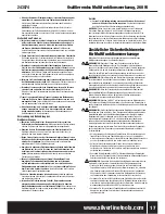 Предварительный просмотр 18 страницы Silverline 243574 Instruction Manual